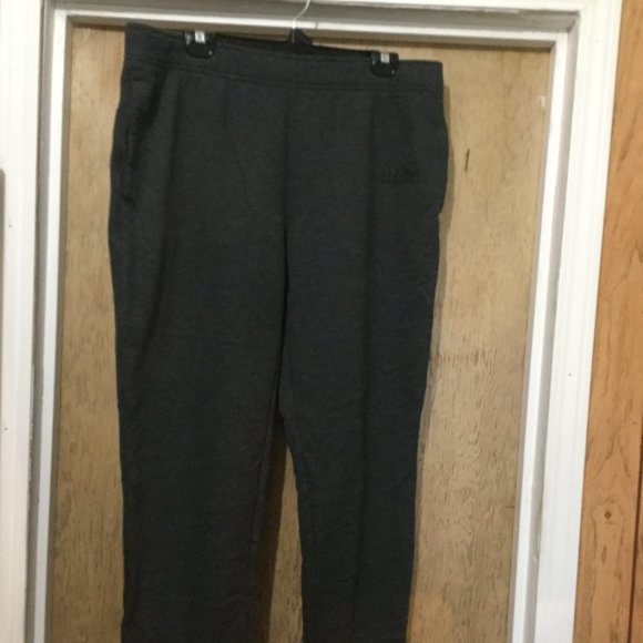 LL Bean men's jogging pants size XL 30" inseam drawstring at waist - Picture 1 of 6